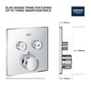 Grohe Grohtherm Smartcontrol Dual Function Therm Trim, Gold 29141GN0